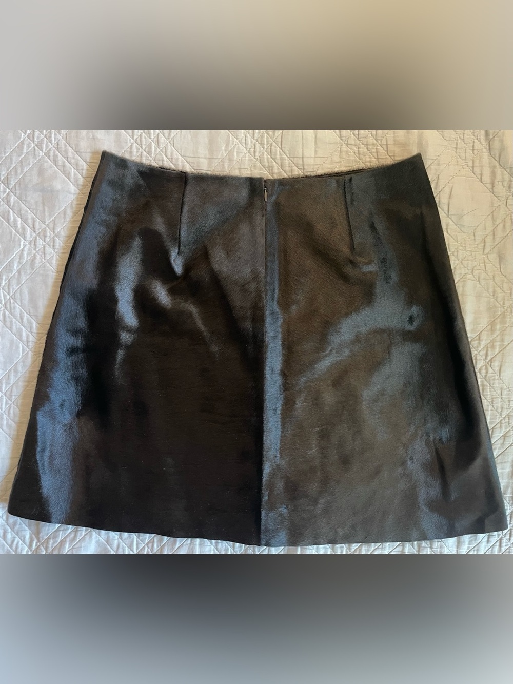 J CREW Collection Fairfax skirt in calf hair Black Size 12 $998 CQ527 - Picture 9 of 9